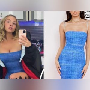 House of CB skyblue dress